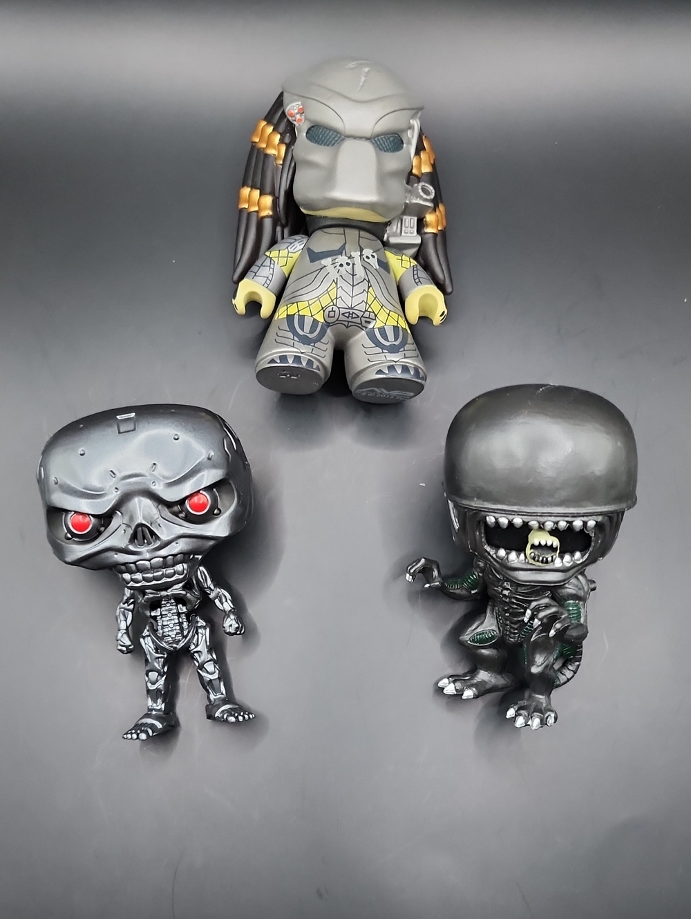 Funko Pop Predator, Alien, Terminator Set